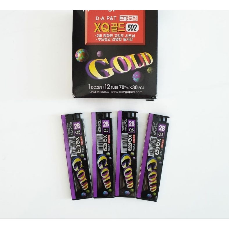 1 hộp 12 tép ruột chì Gold