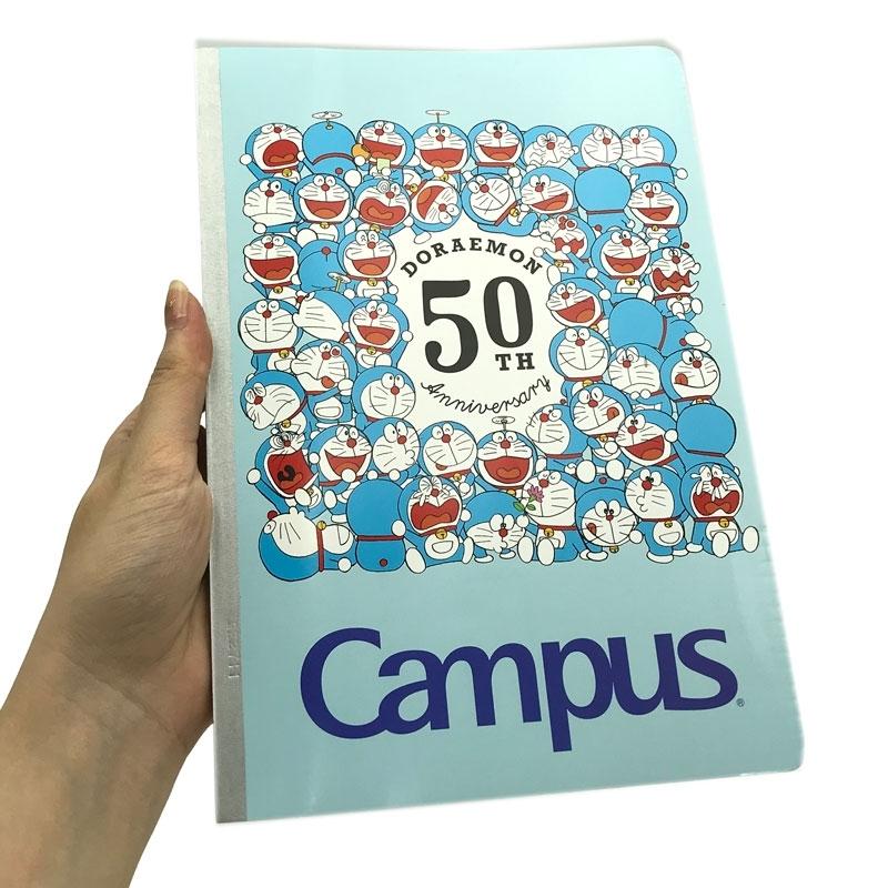 Vở Doraemon 50th Anniversary - 4 Ô Ly 80 Trang ĐL 100g/m2 - Campus NB-BD5A80 (Mẫu Màu Giao Ngẫu Nhiên)