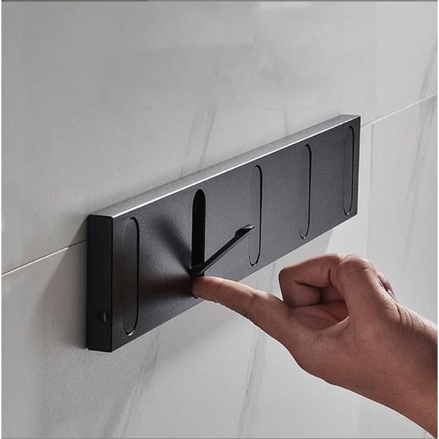 Móc dán tường treo vật dụng vô hình Home Decor TOWEL RACK 5