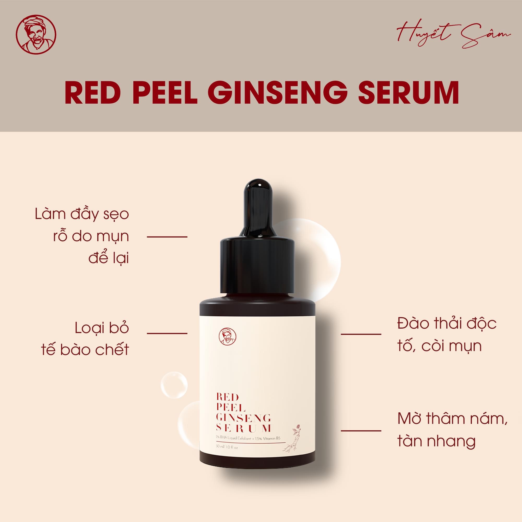 Serum Mụn Bà Lão Tái Tạo Hoả Tốc Dành Cho Da Thường