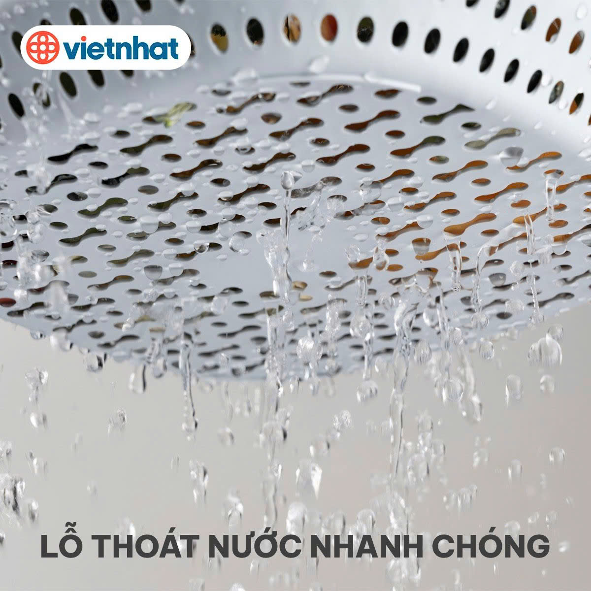 Bộ chậu kèm rổ đa năng Hokori Chính Hãng Việt Nhật Plastic