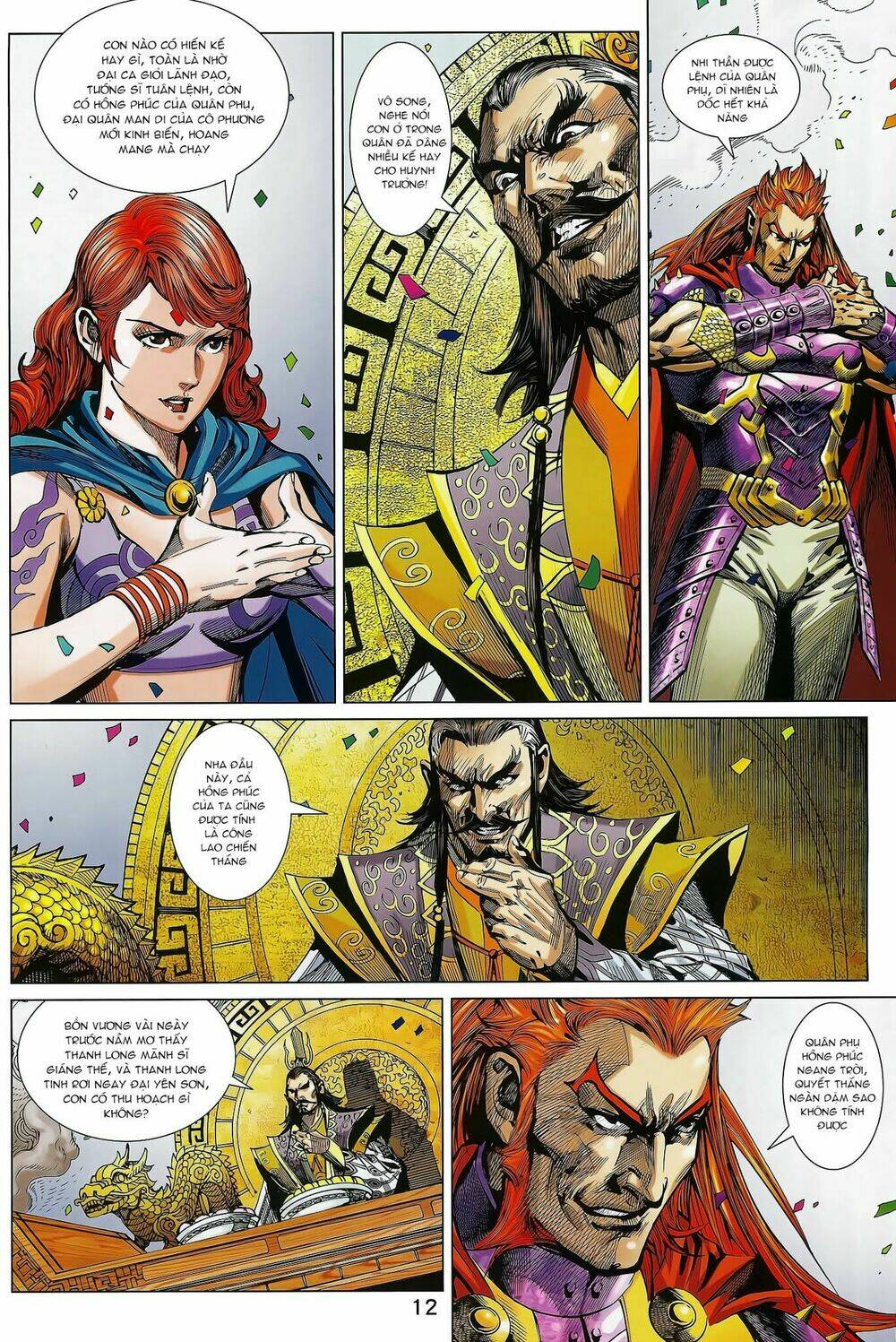 xuân thu mãnh sĩ chapter 11.1 12