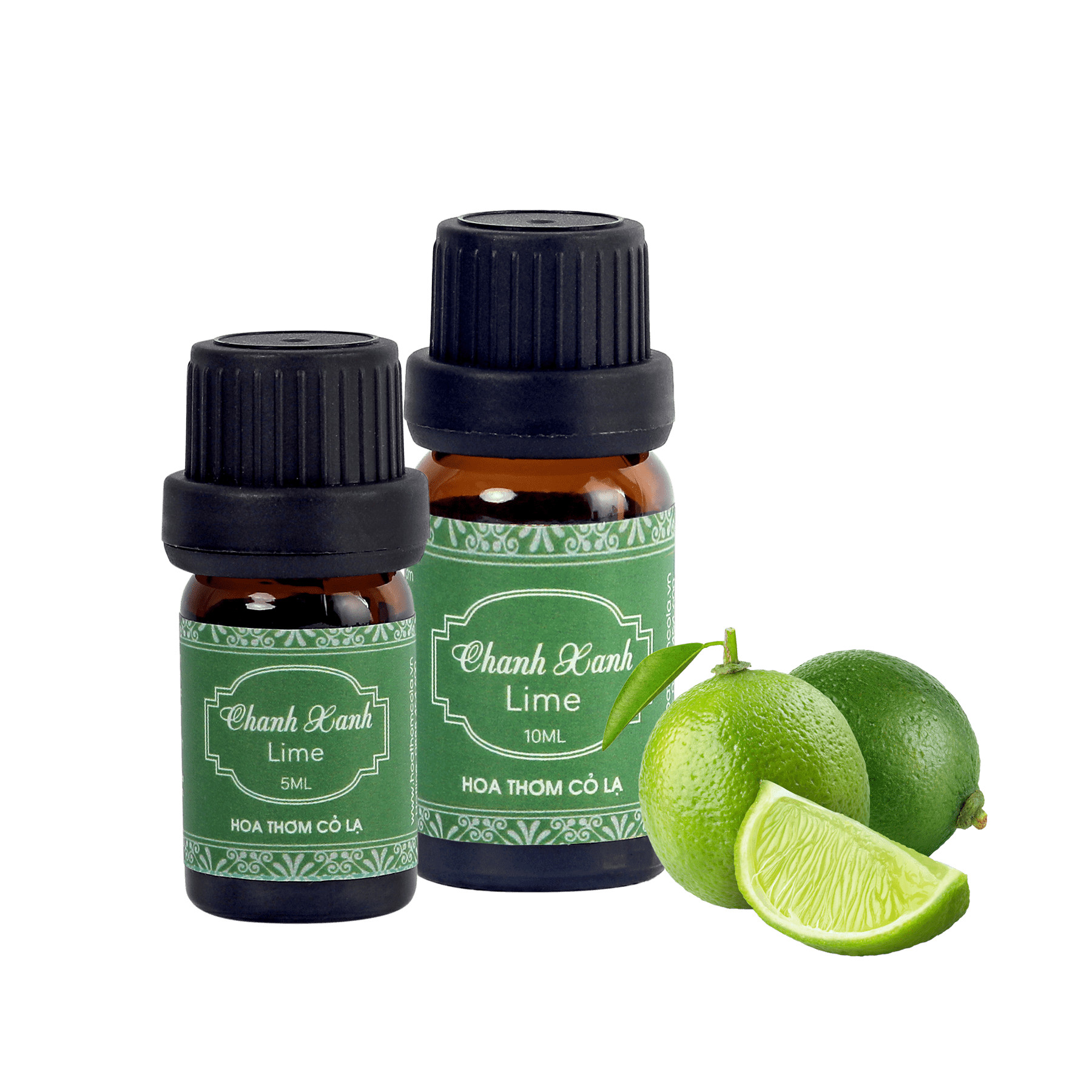 Tinh Dầu Chanh (Xanh) - Lime Essential Oil 10ml - Hoa Thơm Cỏ Lạ