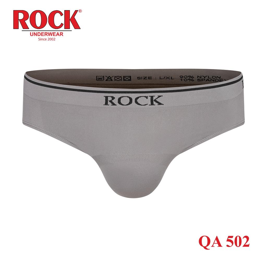 Combo 10 quần lót nam cao cấp ROCK SEAMLESS 502 không đường may, nylon spandex co giãn tốt, thoáng mát,không cấn