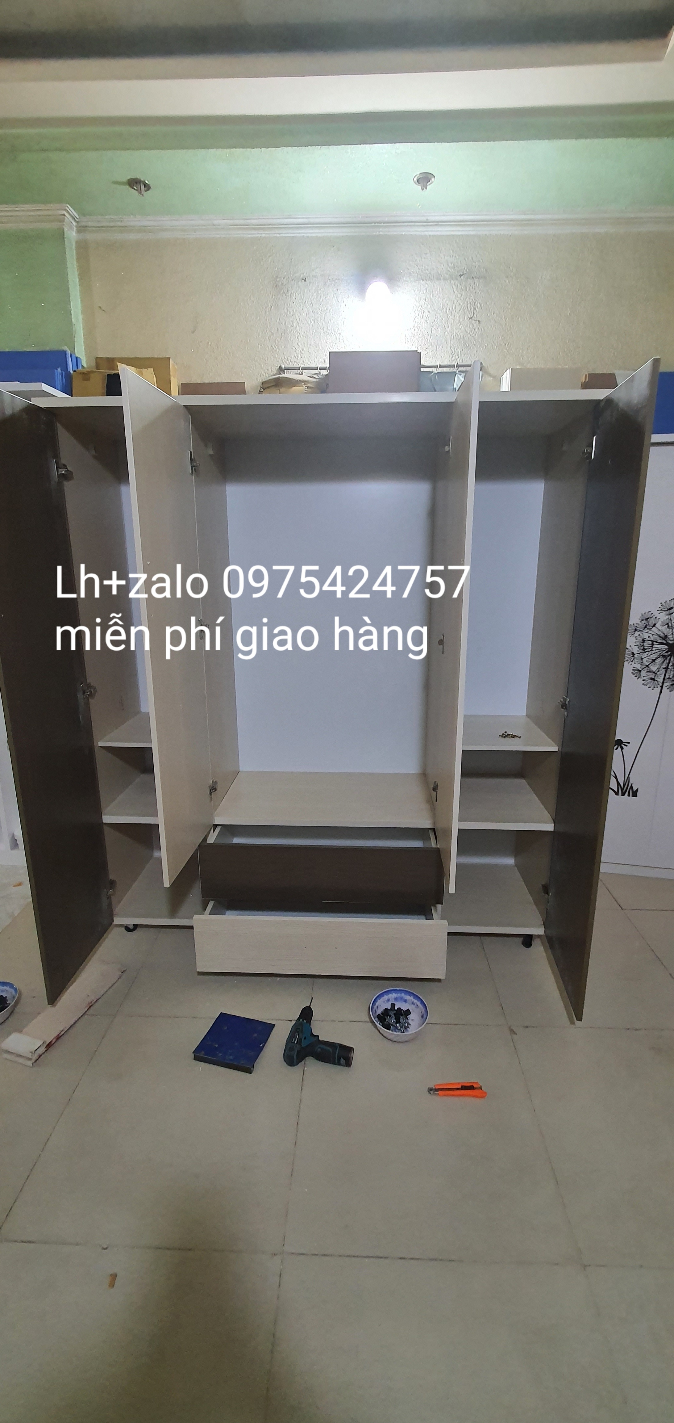 Tủ nhựa đài loan 4 cánh giá xưởng