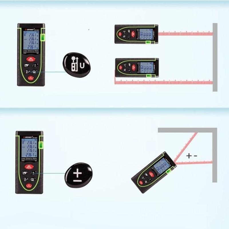 Máy đo khoảng cách bằng tia laser SNDWAY SW-M40 / phạm vi 40m 206629