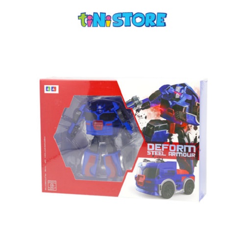 Đồ chơi robot biến hình siêu xe màu đỏ