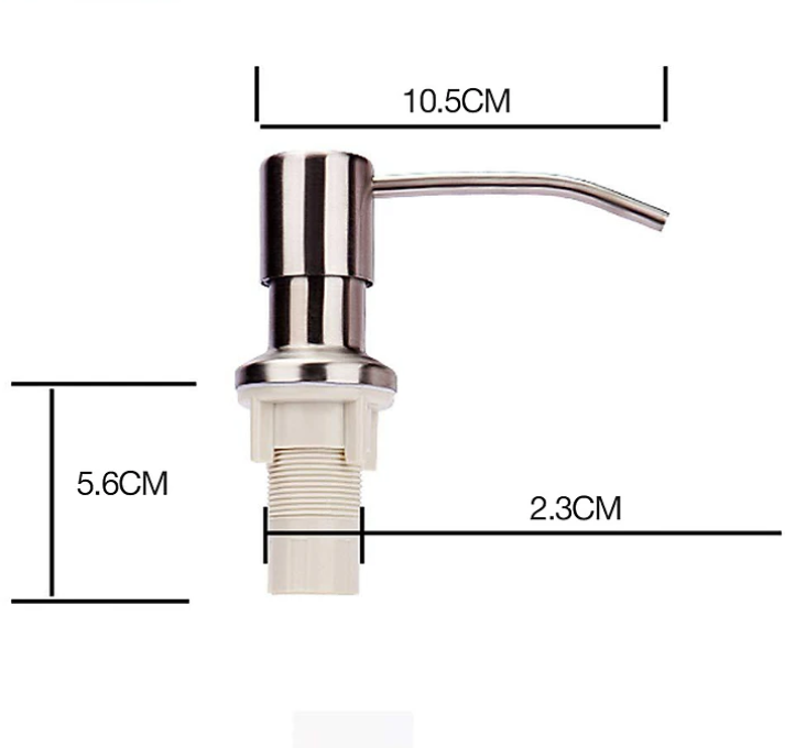Bộ vòi xịt nước rửa chén KG14 chất liệu inox304 và nhựa dẻo PVC gắn vào bồn rửa tiện lợi có dây nối dài tới 120cm- Hàng chính hãng
