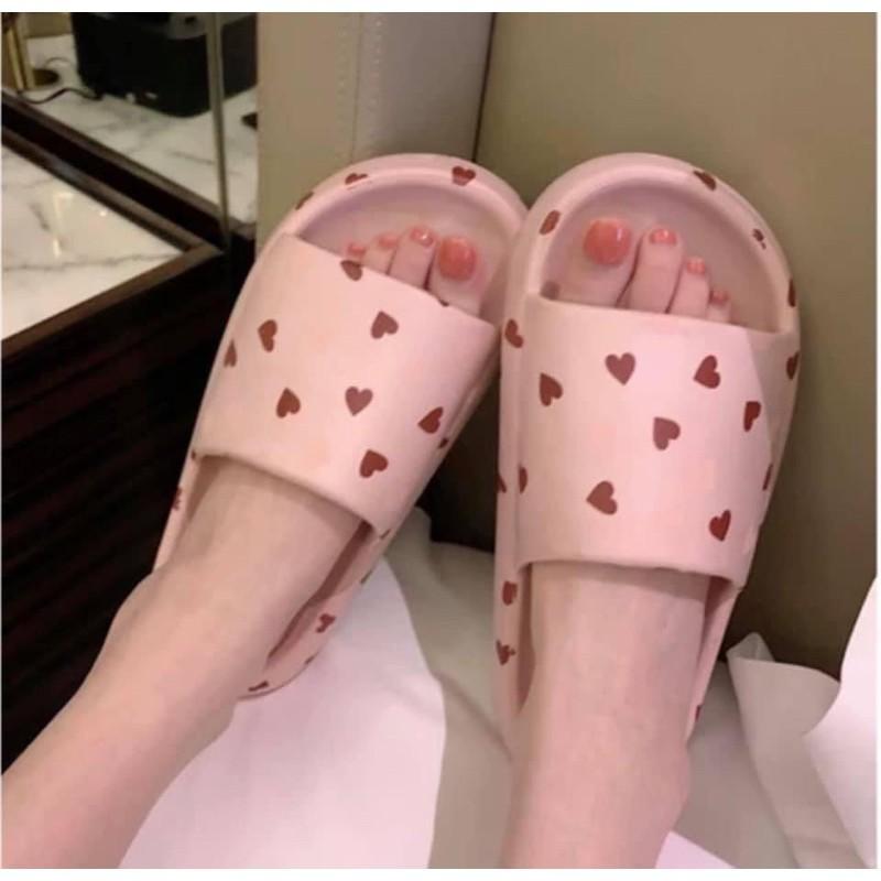 Dép Quai Ngang Nữ Hình Tim