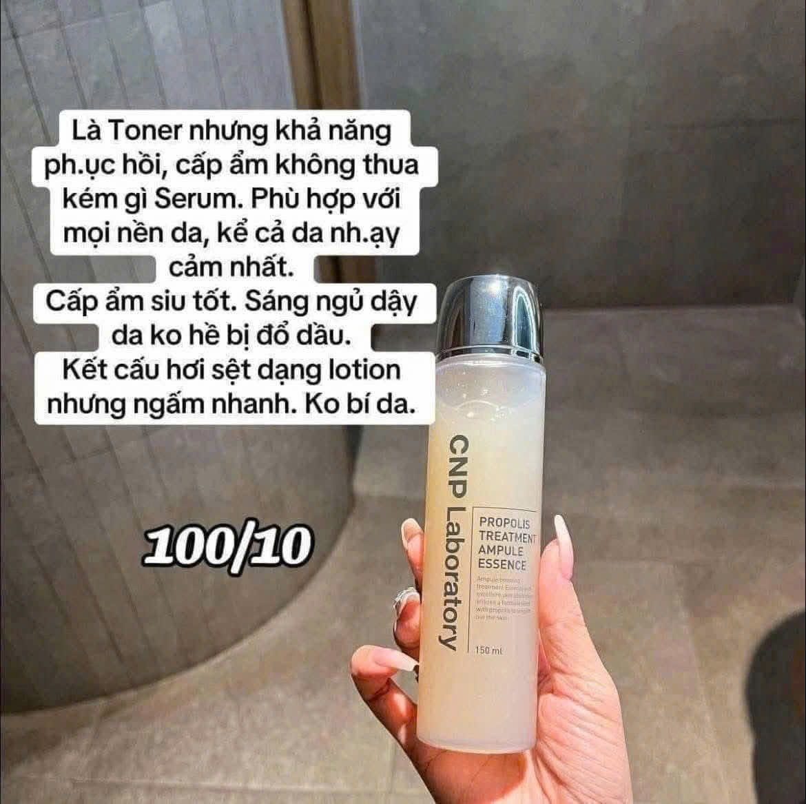 Toner Phục Hồi Tinh Chất Keo Ong CNP Laboratory 150ml