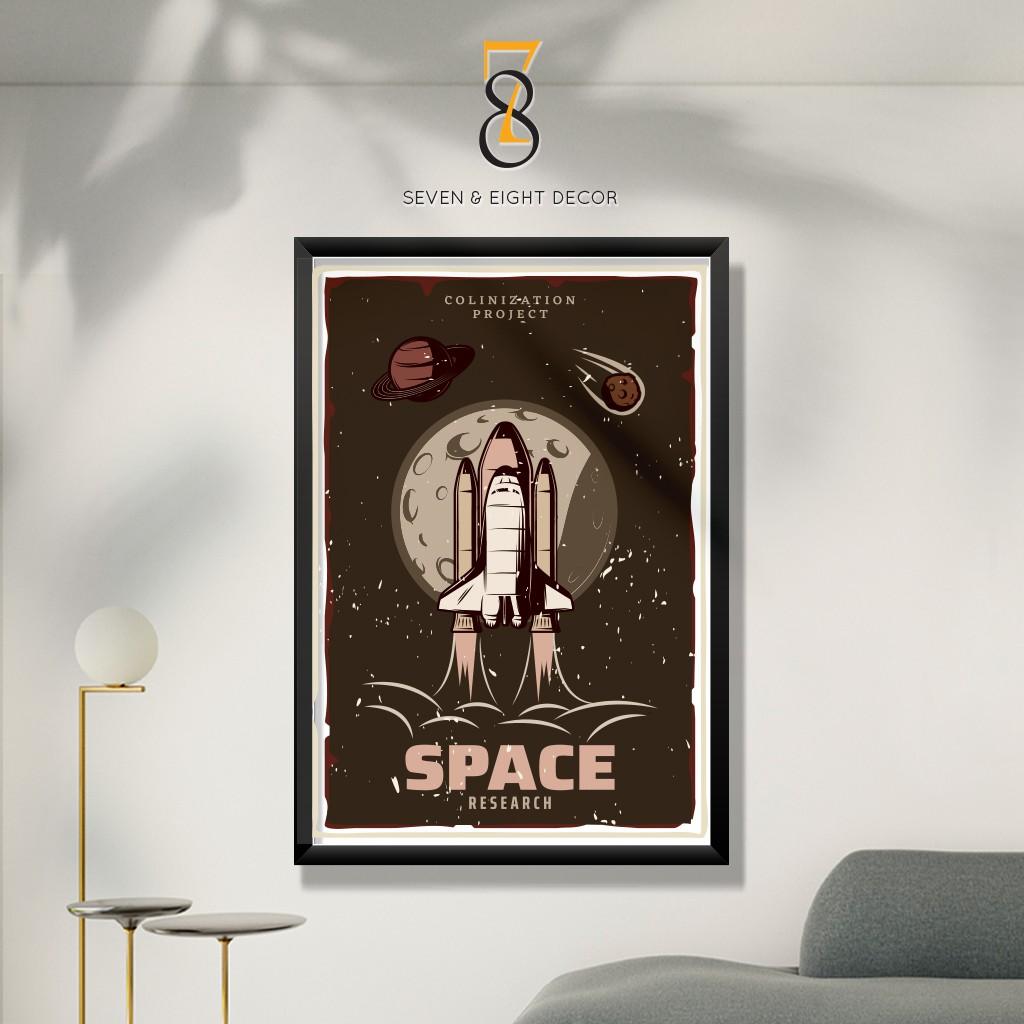 Tranh Nhiều Mẫu | Vũ Trụ & Không Gian