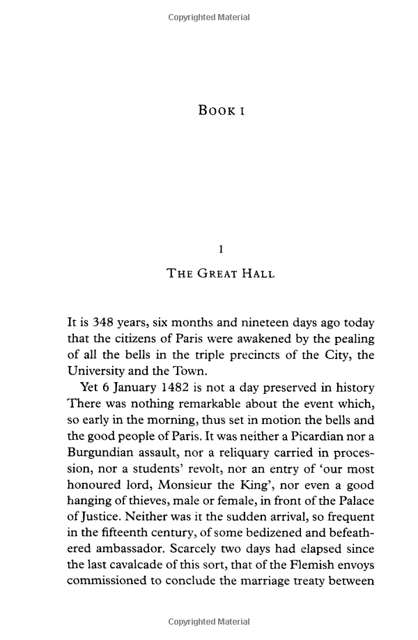 Sách The Hunchback of Notre-Dame