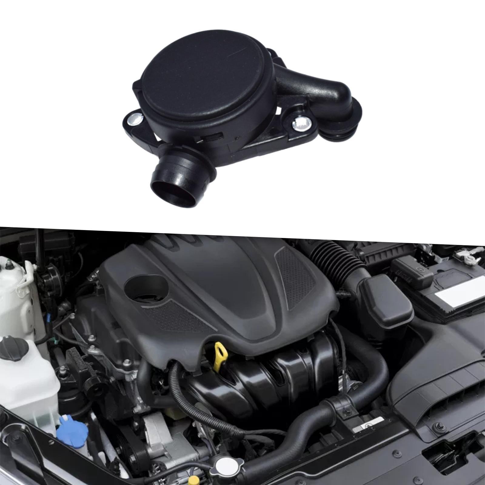 Black Crankcase Vent Breather  6460100091 for Mercedes- W211