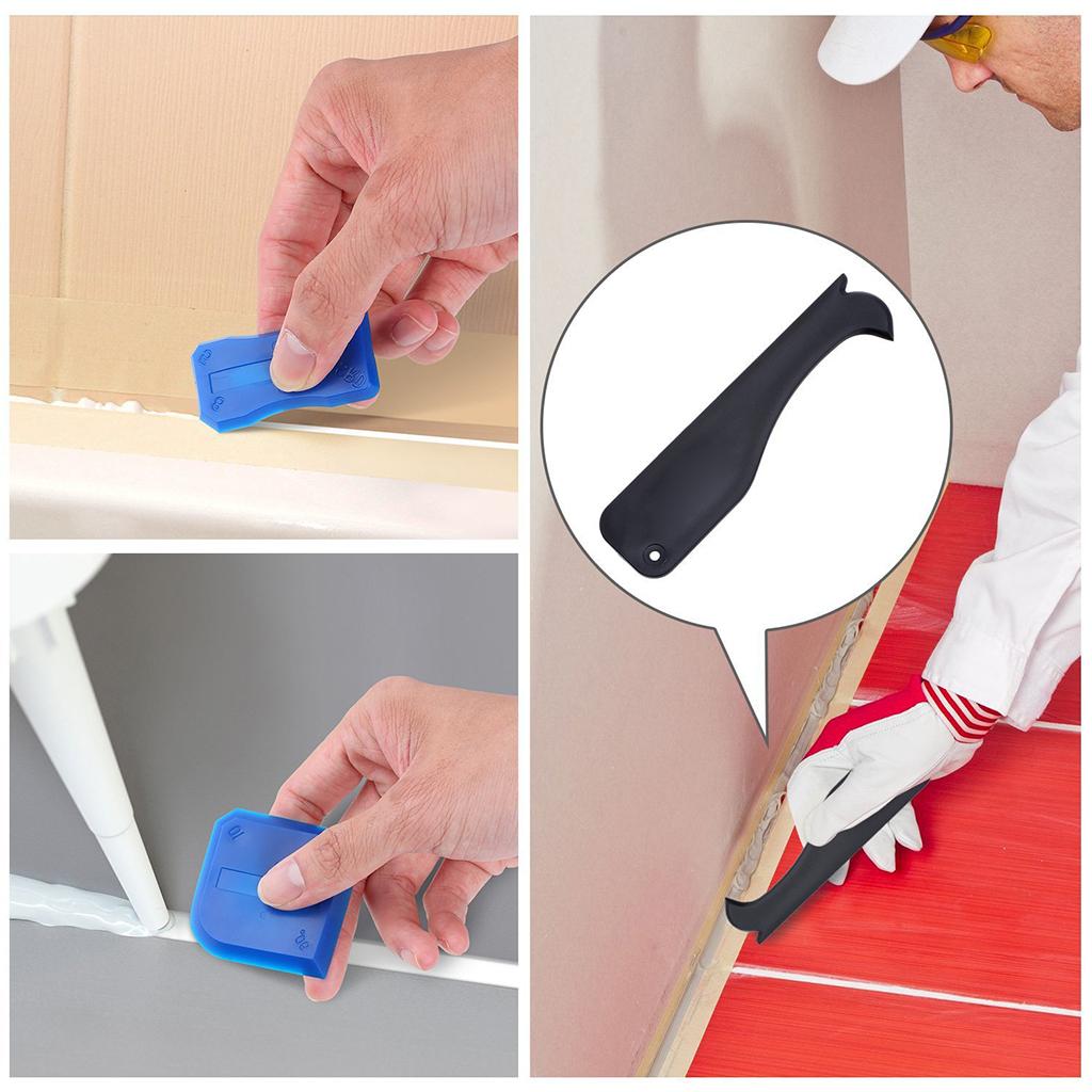 3 sets Scraper Caulking Sealant Finishing Smoothing Cleaning Kit Tool Set