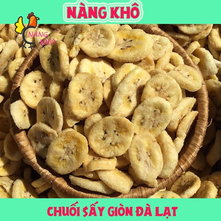 Chuối sấy giòn ngọt Đà Lạt | Nàng Khô