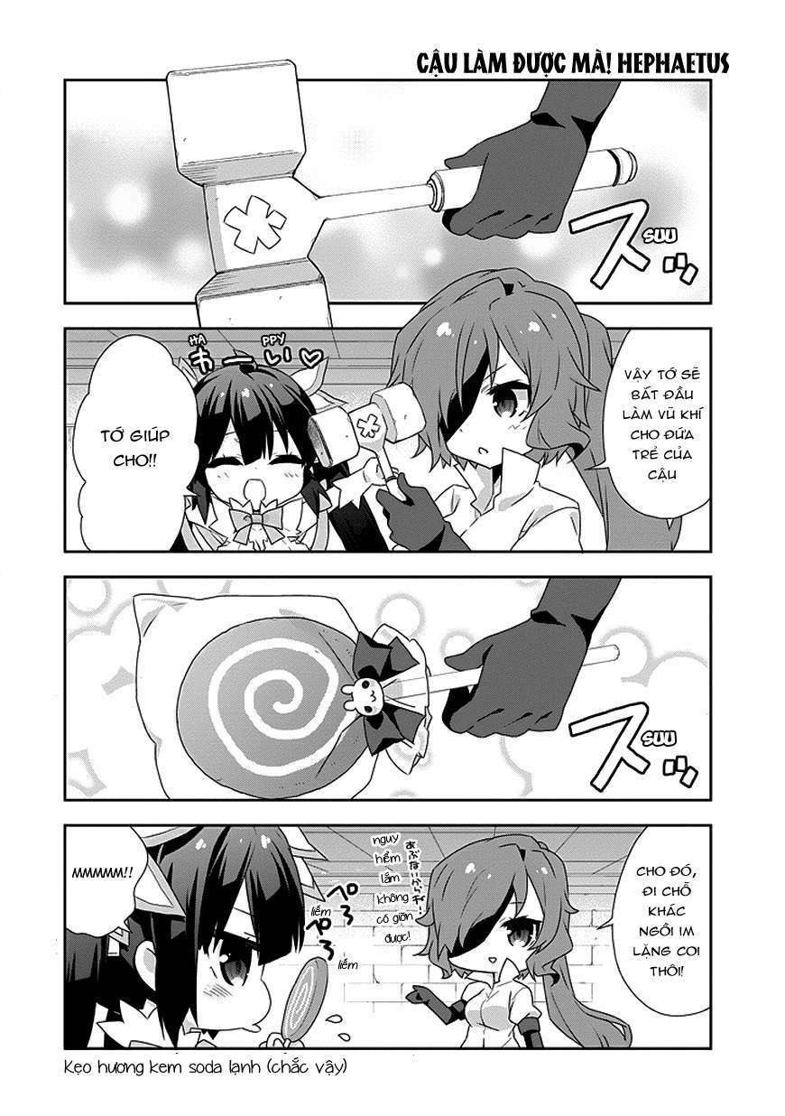 dungeon ni deai o motomeru no wa machigatte iru darou ka 4koma - days of goddess chapter 5 7