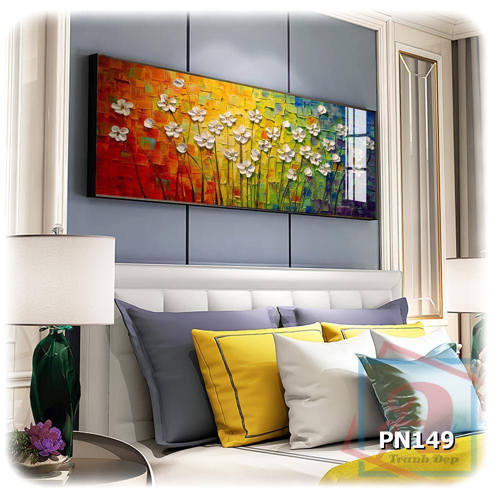 Tranh canvas khổ lớn trang trí phòng ngủ - PN149