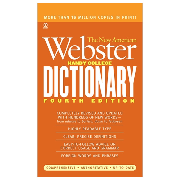 The New American Webster Handy College Dictionary - 4th Edition