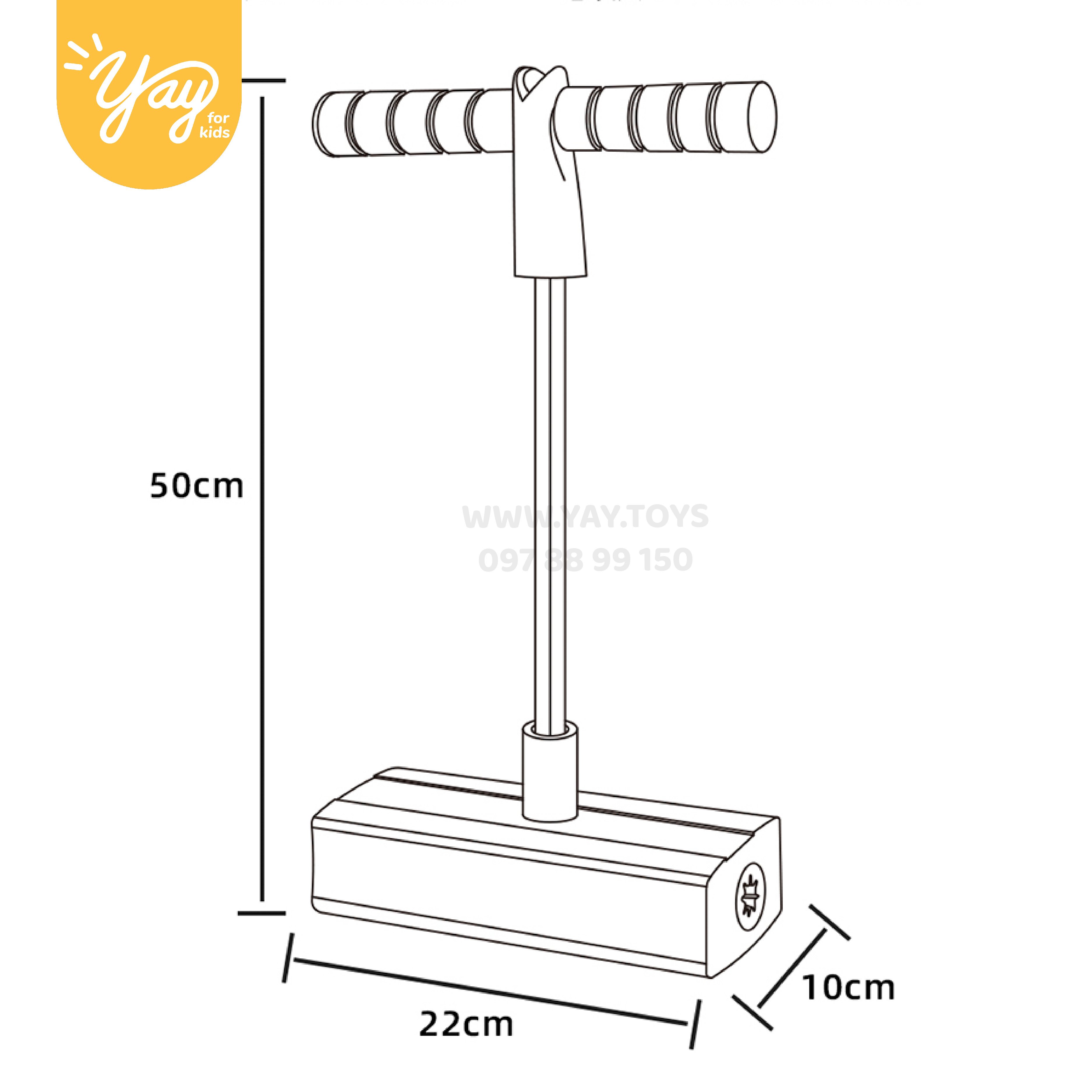 Gậy Xốp Nhún Thể Thao Cho Bé - Mideer