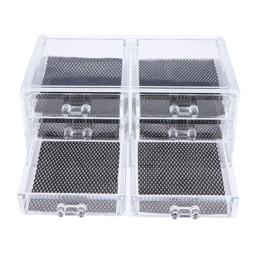 Acrylic Table Makeup Cosmetic Organizer Case Display Holder Storage Drawer 6