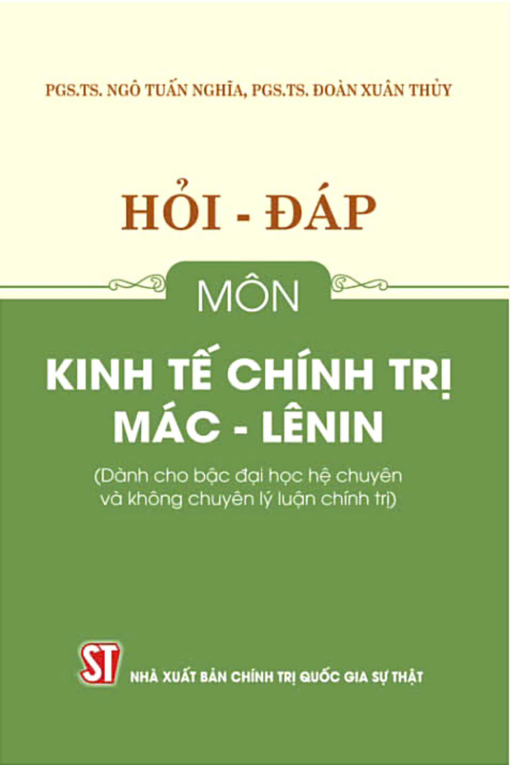 Hỏi - đáp môn Kinh tế chính trị Mác - Lênin