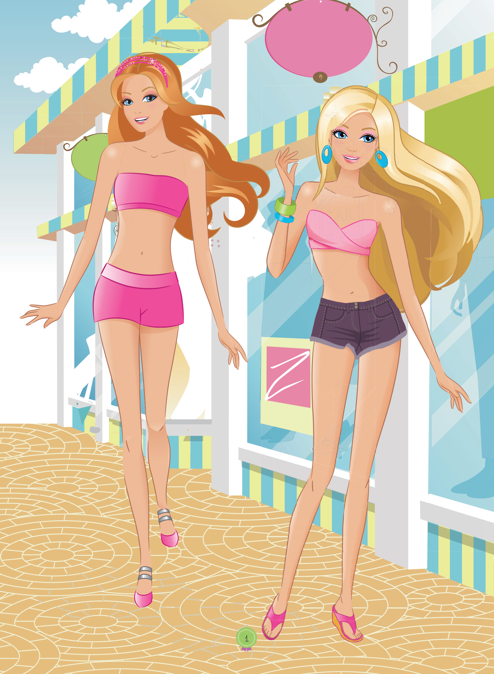 Dán Hình Thiết Kế Thời Trang Công Chúa - Tập 2