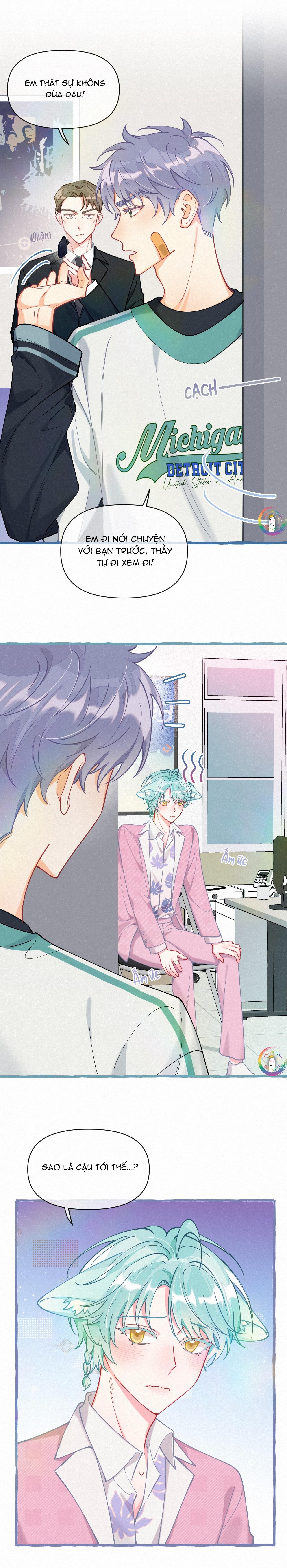 hồ ly hay là "hồ dán" vậy? chapter 10 3