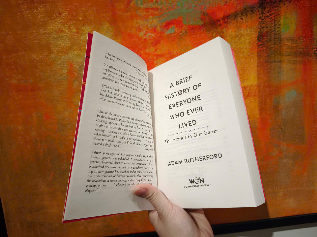 Sách - A Brief History of Everyone Who Ever Lived: The Stories in Our Genes by Adam Rutherford