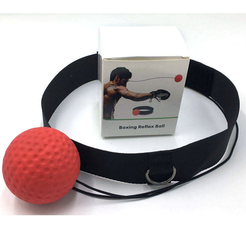 BOXING MAGIC BALL Bóng tập đấm phản xạ Boxing với dây buộc đầu