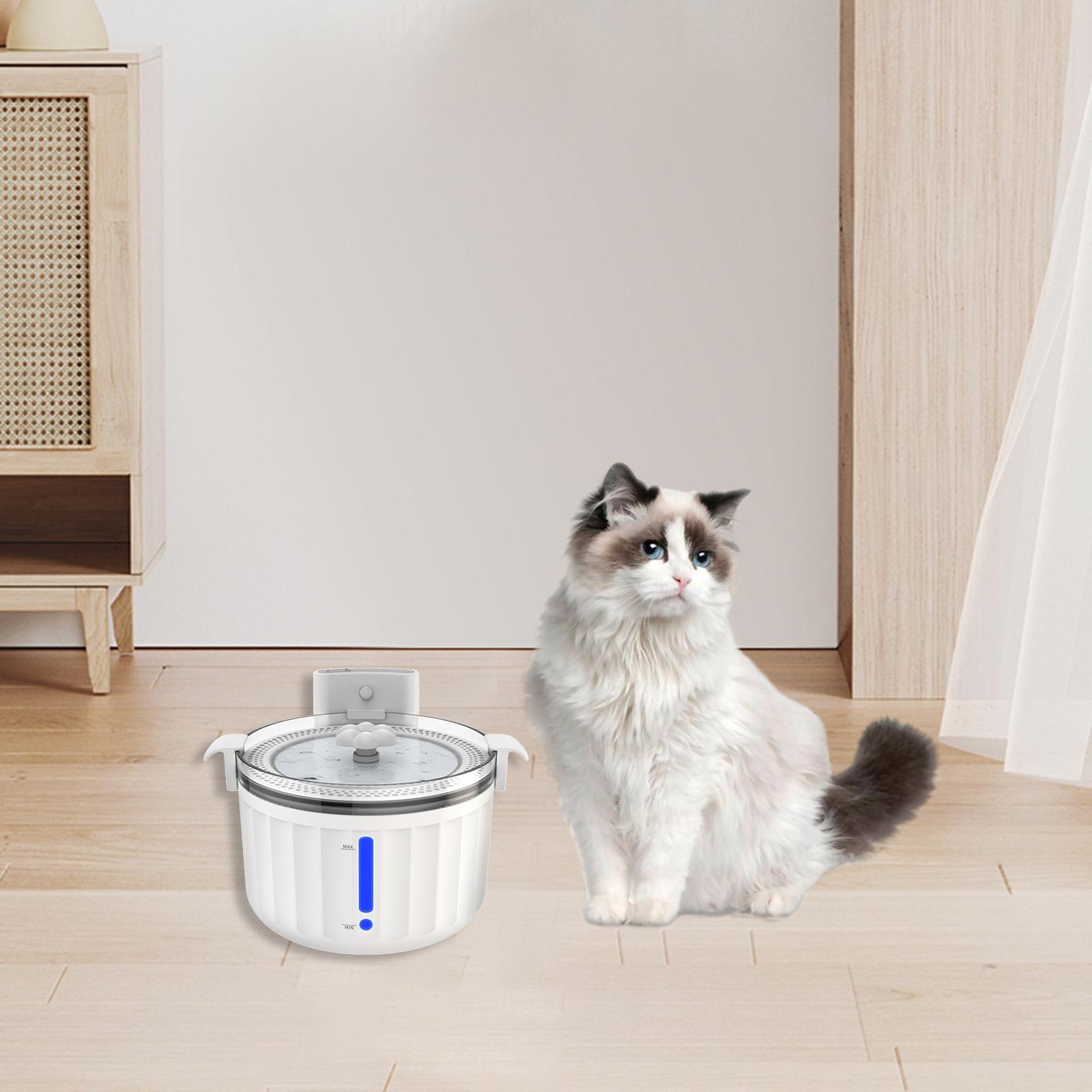 Automatic Pet Water Fountain 2.0L Large Capacity Pet Cat Water Fountain