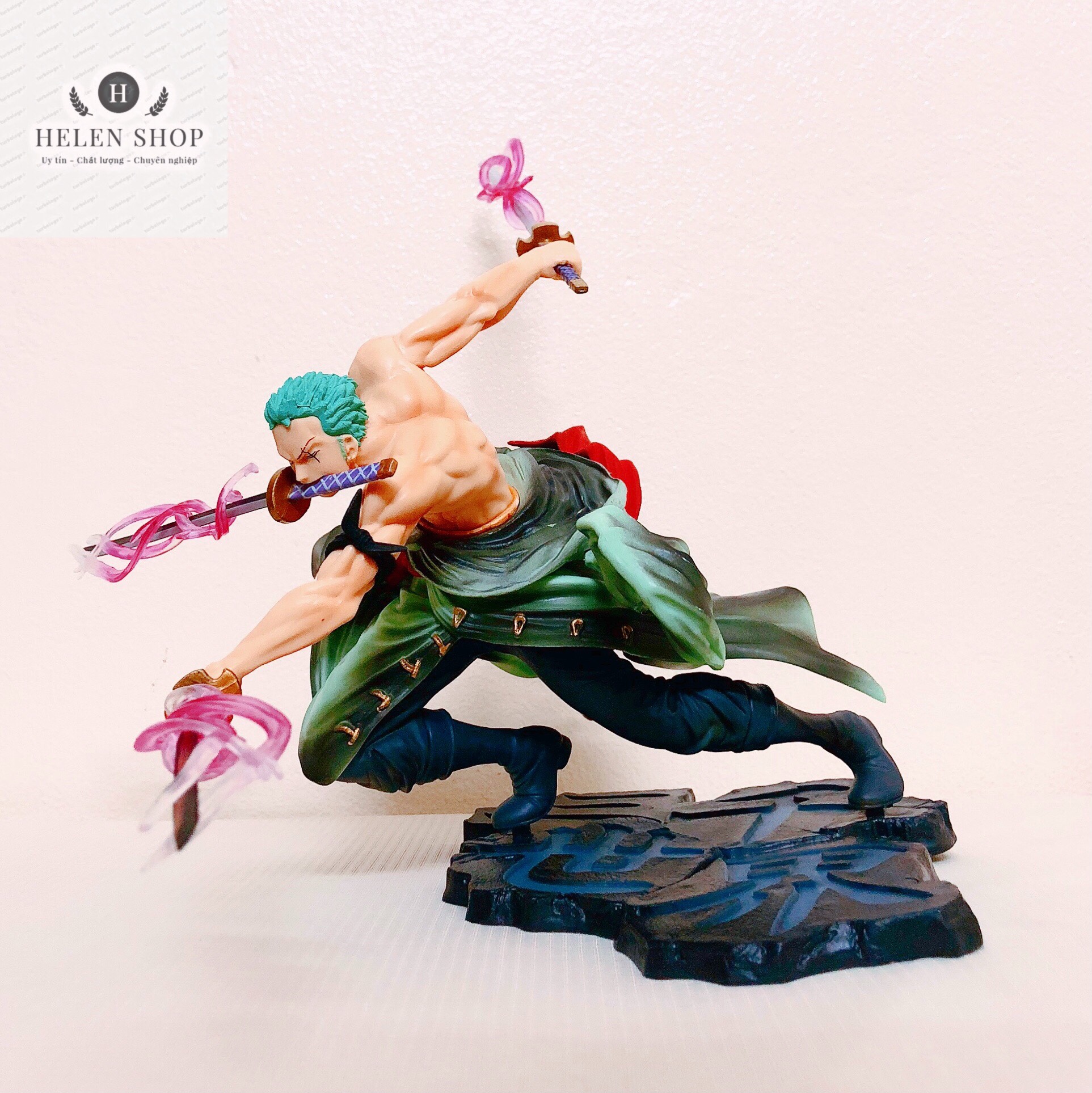 Mô hình One Piece Zoro tam kiếm phái 3000 thế giới chém Pica cực đỉnh bao ngầu