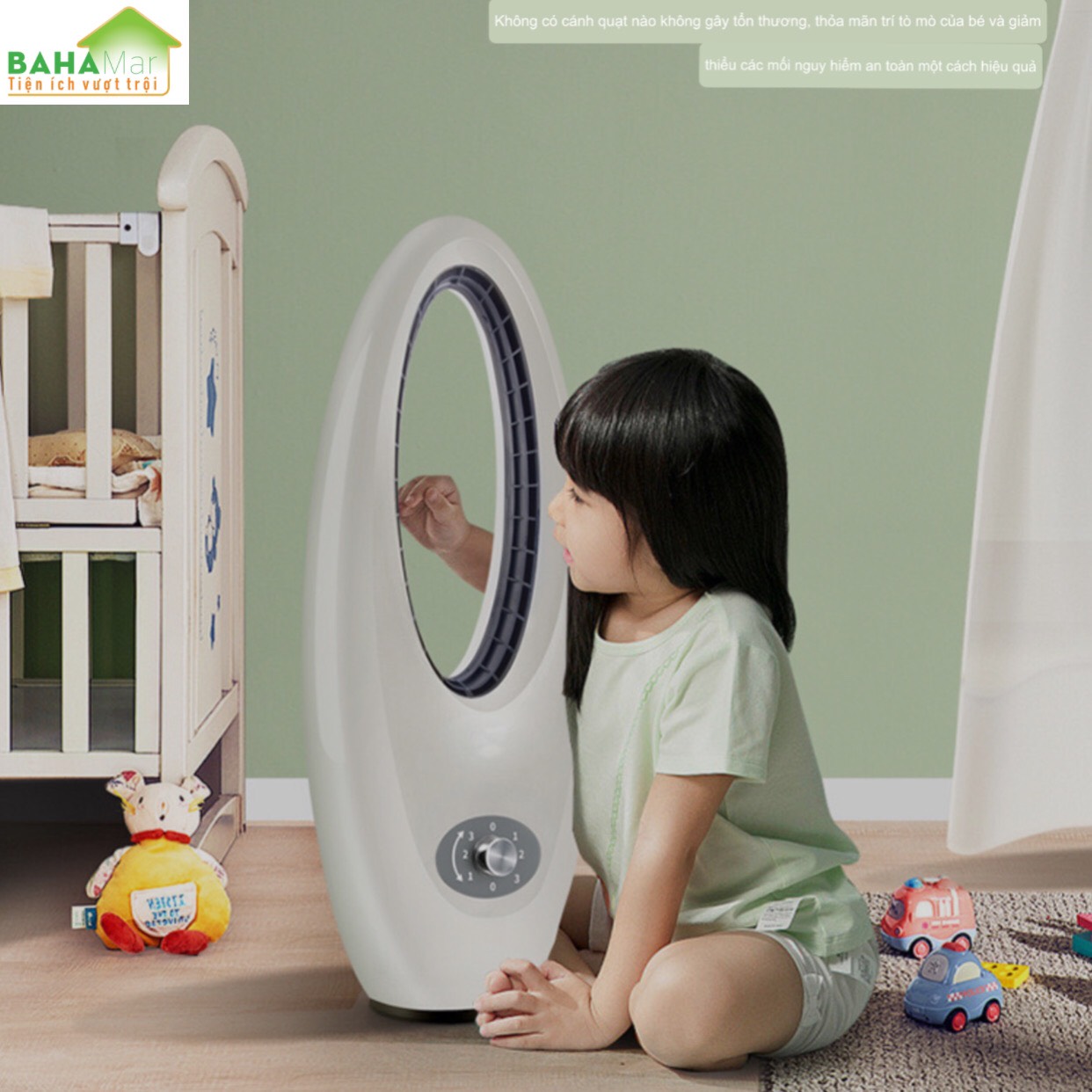QUẠT THÁP KHÔNG CÁNH SIÊU ÊM TIẾT KIỆM ĐIỆN, XOAY ĐẢO KHÔNG KHÍ TIỆN LỢI "BAHAMAR" công nghệ mới, siêu êm, siêu tiết kiệm điện