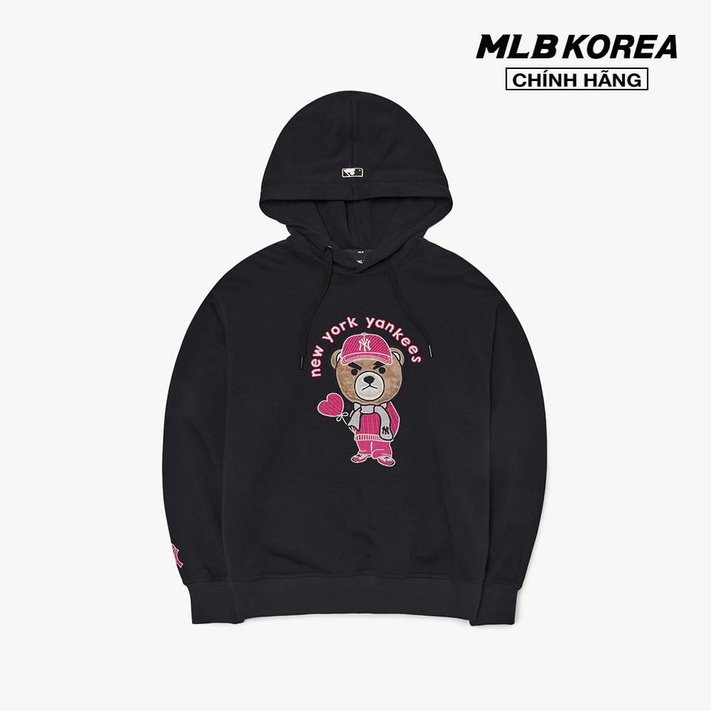 MLB - Áo hoodie tay dài phối mũ Mega Bear Mega Overfit 3AHDE0126