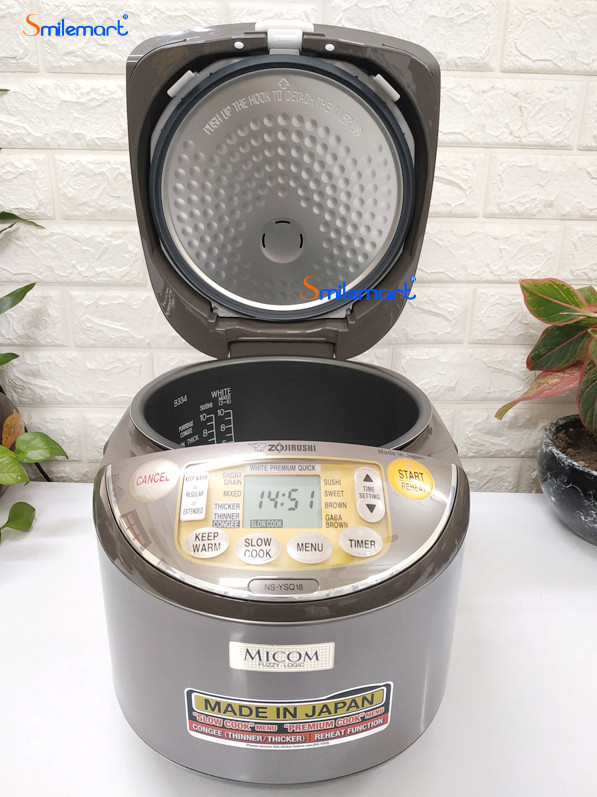 Nồi Cơm Điện Tử Zojirushi NS-YSQ10-XJ - 1L - Hàng chính hãng