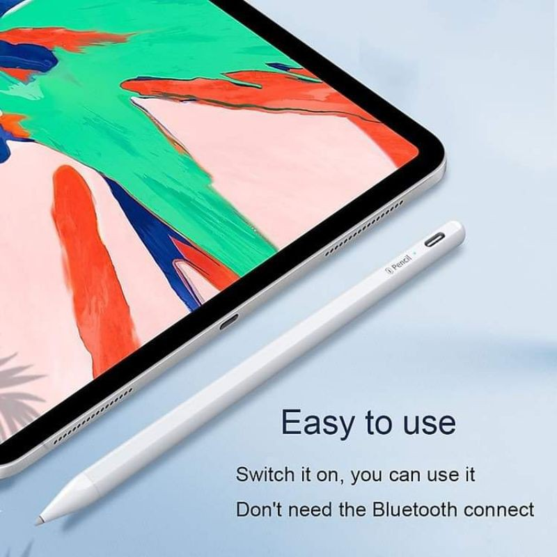 Bút cảm ứng stylus thông minh đầu bút siêu mịn mượt hiệu WIWU Pencil Pro Max cho iPad Pro và các dòng iPad / iPad Mini từ đời 2018 trở lên hỗ trợ viết vẽ nghiêng hơn 60 độ, chống tì tay, trang bị nam châm hít vào iPad - hàng nhập khẩu