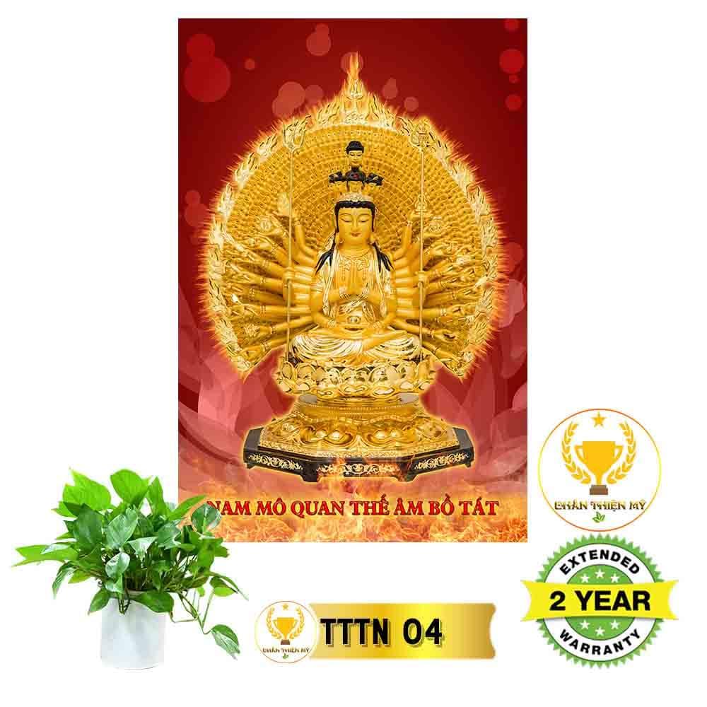 Tranh Phật Thiên Thủ Thiên Nhãn có khung_TTTN1