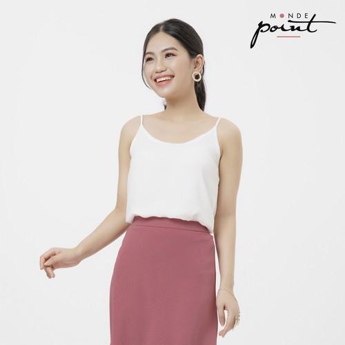 Áo kiểu hai dây nữ Monde Point MPWA07133000 màu Trắng