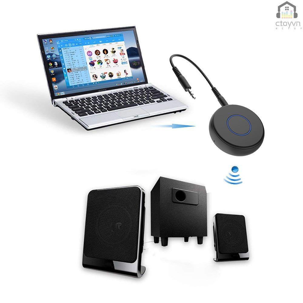 Hệ thống truyền nhận âm thanh không dây Bluetooth 5.0 2 trong 1 3.5mm cho TV Laptop