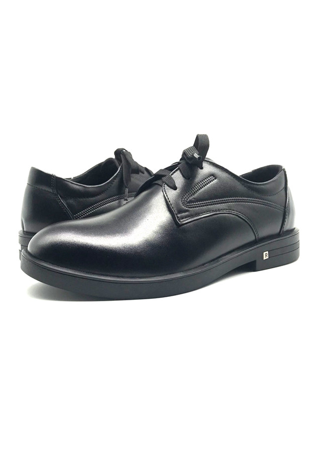 Giày tây nam buộc dây da bò