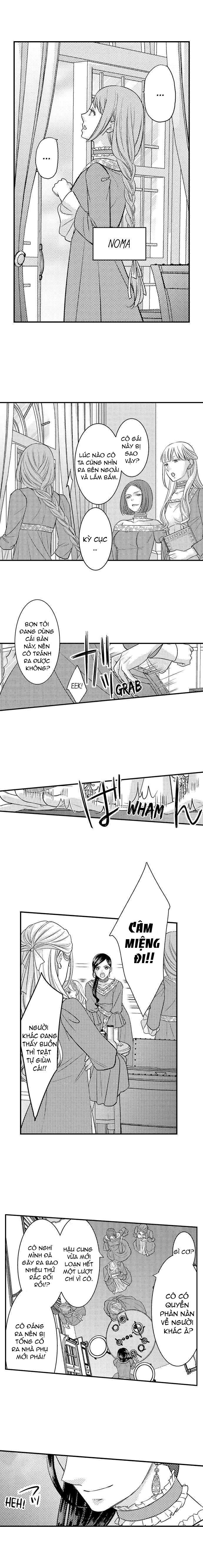 chuyển sinh vào thế giới khác ~ nếu muốn trở thành nữ hoàng hãy tìm cách để được hoàng đế sủng ái vào ban đêm chapter 19.2 5