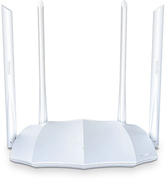 Bộ Phát Wifi Chuẩn AC1200 Tenda AC5 Màu Trắng Tặng Cáp Mạng Dây Đồng 8 Sợi Dài 2 mét - Hàng Chính Hãng
