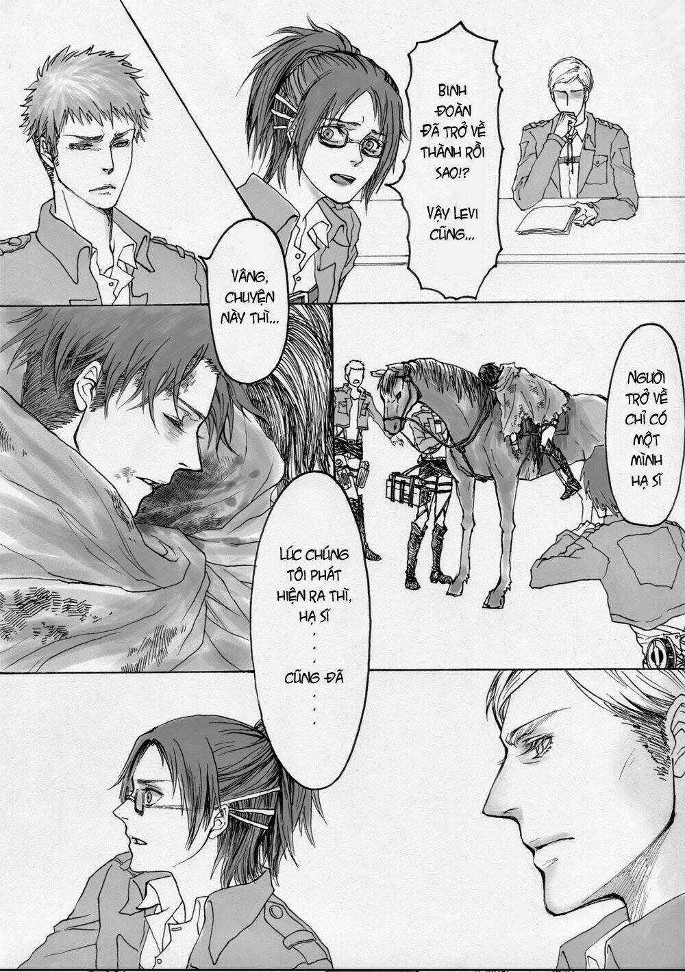 tấn công người khổng lồ - doujinshi eruri chapter 1 3