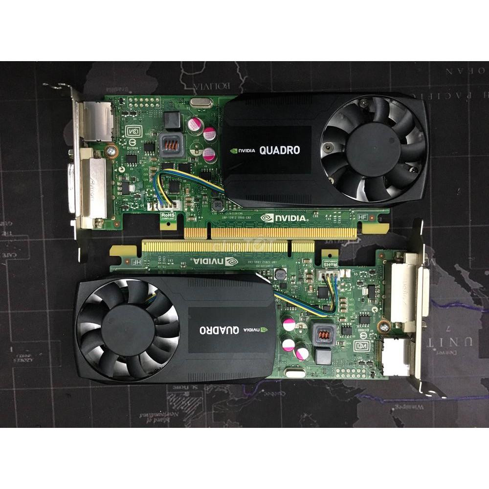 Card màn hình Nvidida Quadro K620 2GB 128 bit. Hàng Nhập Khẩu. Tặng kèm đầu chuyển DVI sang VGA