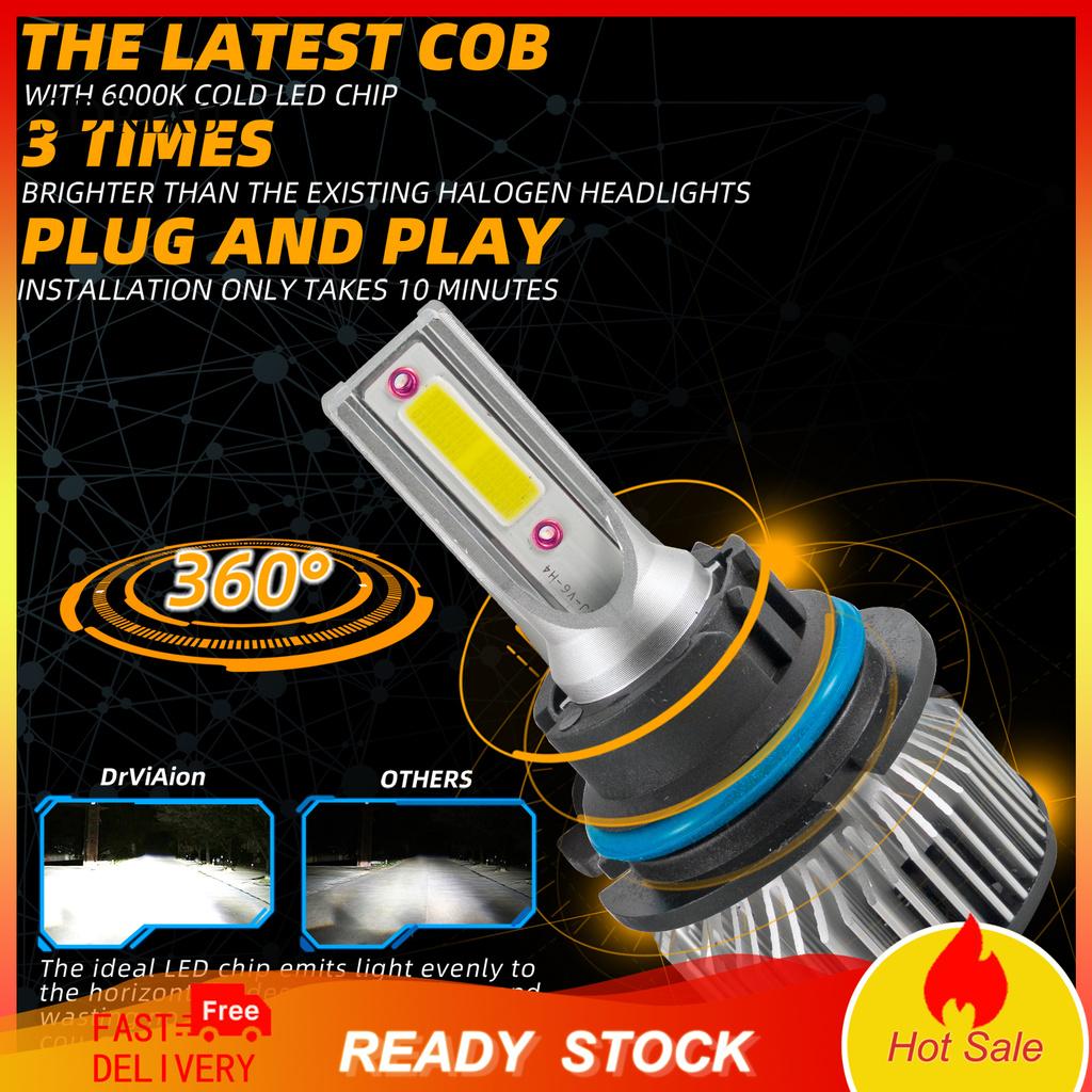 Bộ 2 Đèn Led Phá Sương Mù 6000k 45w Hb4 / 9006 Cho Xe Hơi