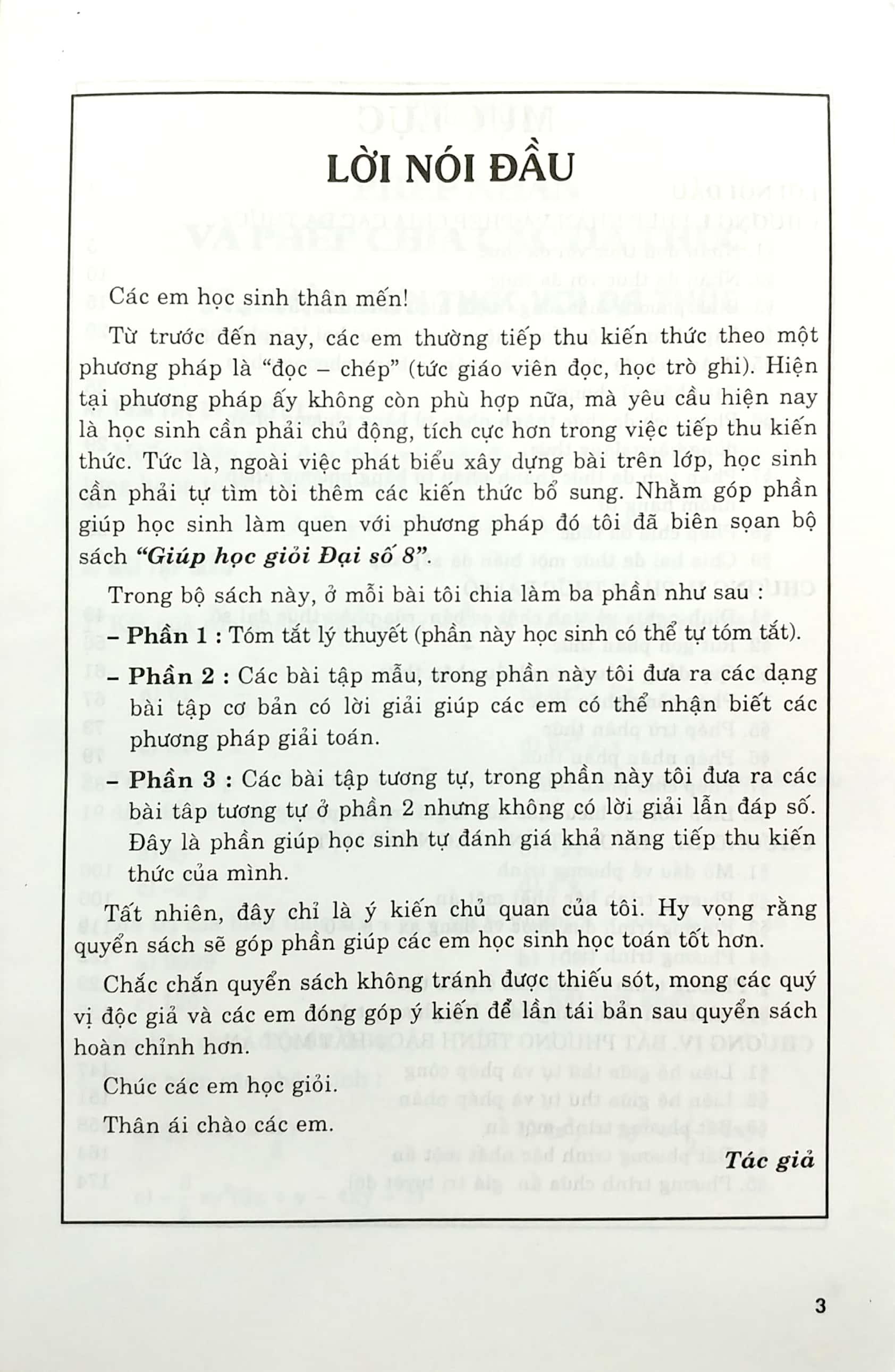 Giúp Học Giỏi Đại Số 8