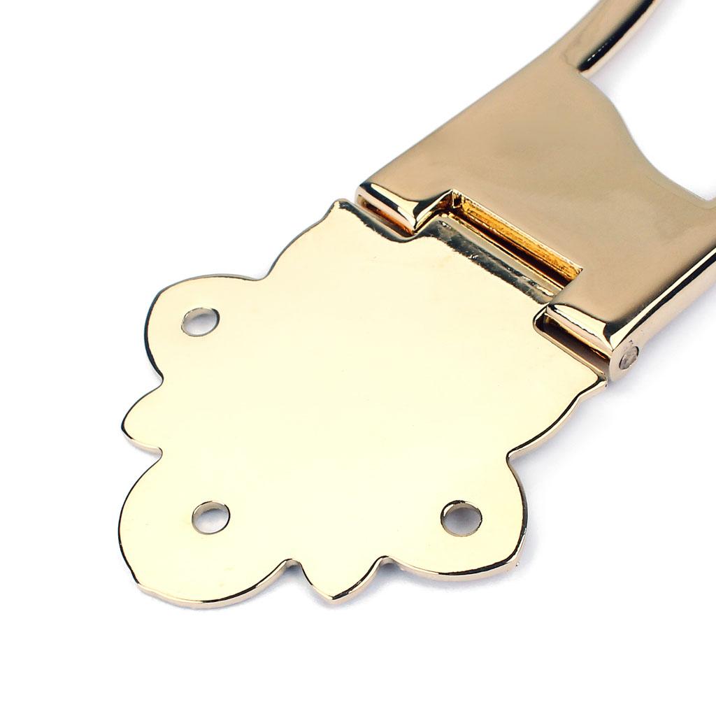 Vàng Kim Loại Chất Lượng Cao Guitar Cầu và Đuôi Hội Thân Rỗng