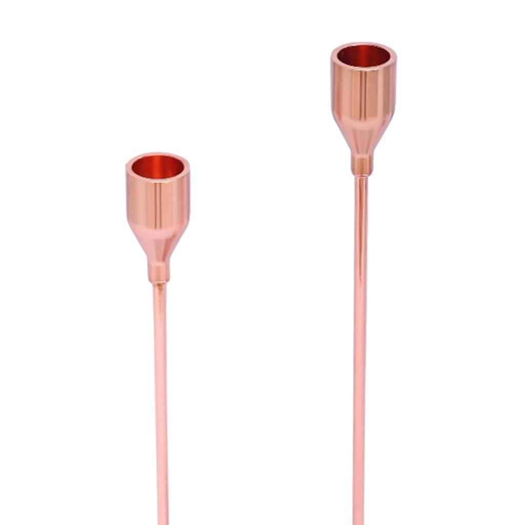 Metal Candlestick Tealight Holders Pillar Candelabra for Wedding Party Decor