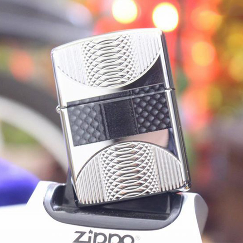 Bật Lửa Zippo 167 Coils &amp; Color Armor High Polish Chrome