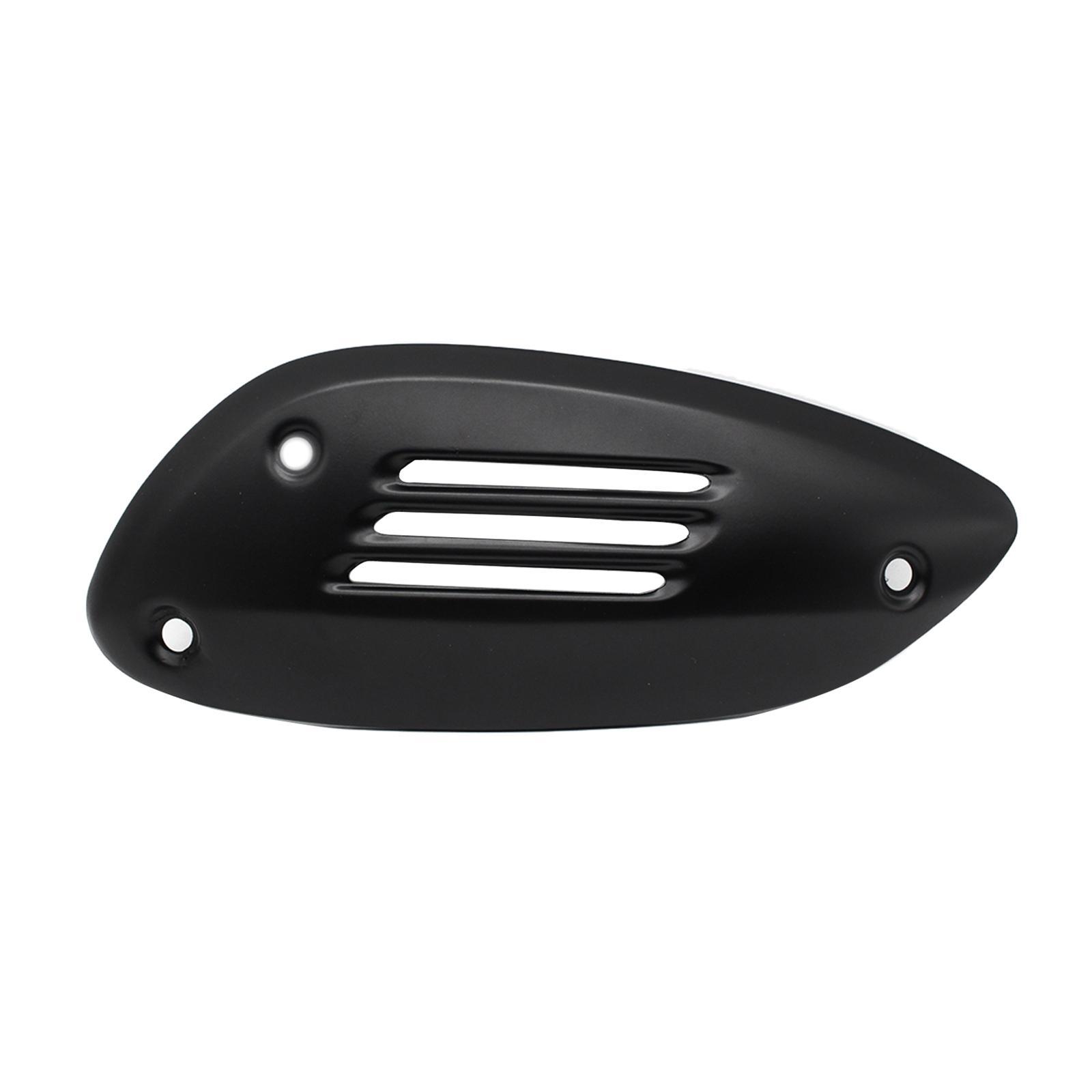 Motorcycle Exhaust Heat Shield Cover Black Guard for Vespa GTS 300 250