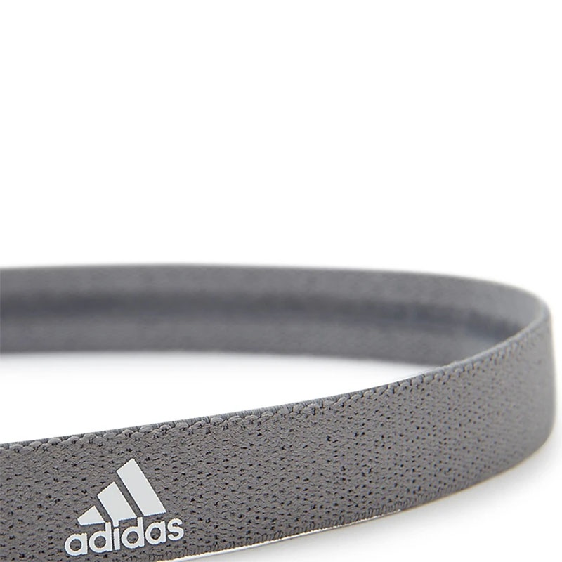 Băng Đô Thể Thao Freesize Chính Hãng ADIDAS ADYG-16202 Hairband (Bộ 3 Sợi) - Thun Co Giãn Cao Cấp